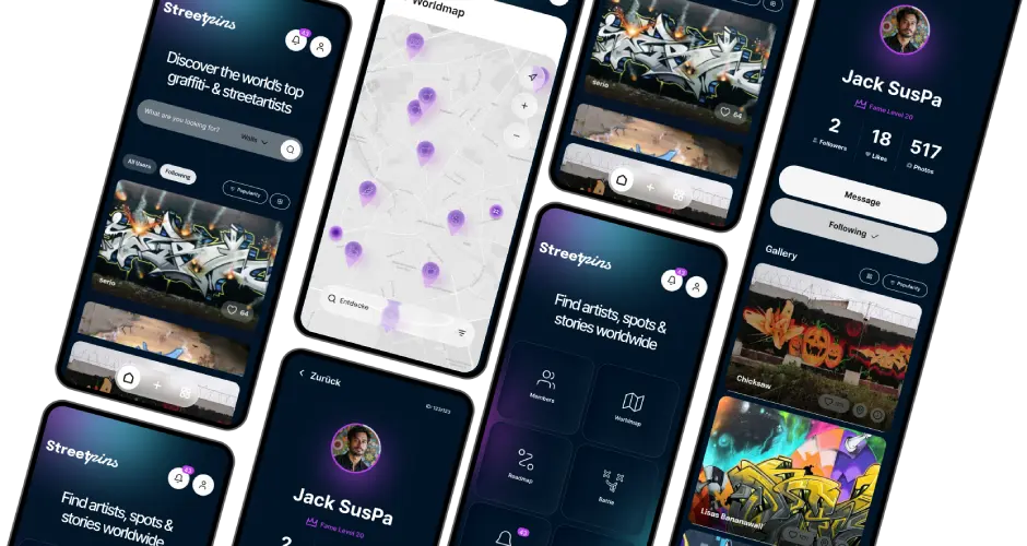 Streetpins App - Discover New Styles Around The World in your pocket!